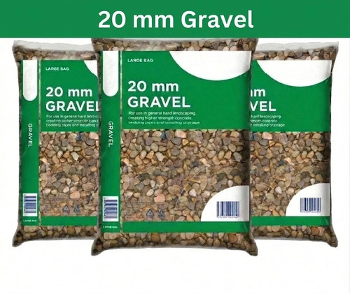 20mm garden pea gravel 25kg - 20mm,