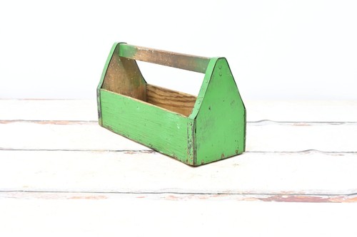 Vintage green wood - 16", tool