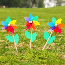 6pcs Children Wooden Pole