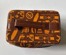 PAUL FRANK retro air toiletries cosmetic Vanity Storage Travel Make-Up Case bag