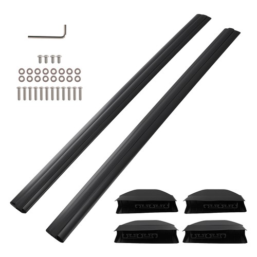 Black full length luggage roof - full,