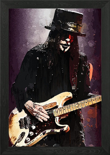 Mick mars framed - mick,
