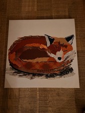 Next Fox Paper Art Canvas