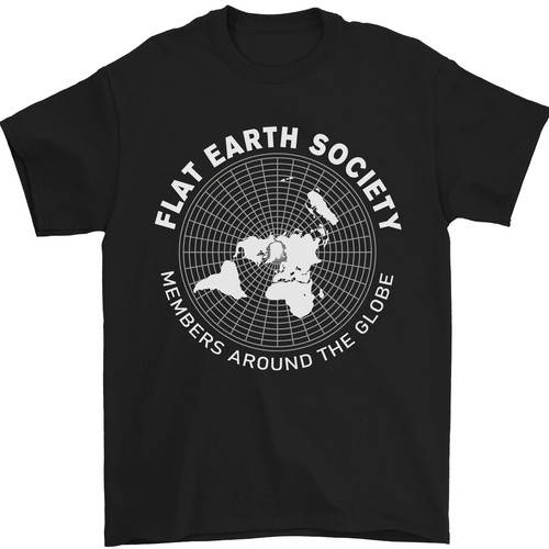 Flat earth society members - flat,