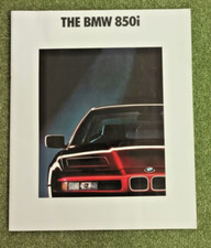 BMW 850i Brochure 1991 - Prestige Large Format