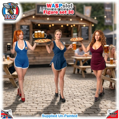 Waitress figure set - figure,