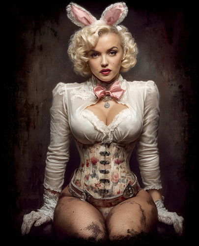 Marilyn monroe floral - marilyn,