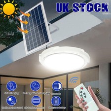 20CM LED Solar Ceiling Light