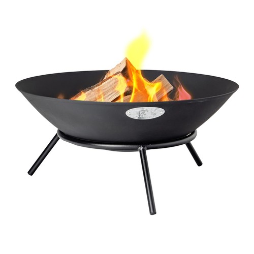 Steel garden fire pit outdoor - steel,