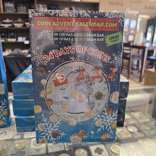 Coin advent calendar - advent,