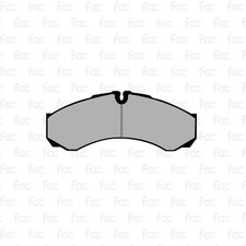 Brake Pads For Iveco Daily Agora Optare Alero Renault Mascott Juratek JCP1102