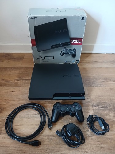 Sony playstation slim 320gb - playstation, 3