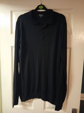 Mens Black Jumper  XL Boohooman