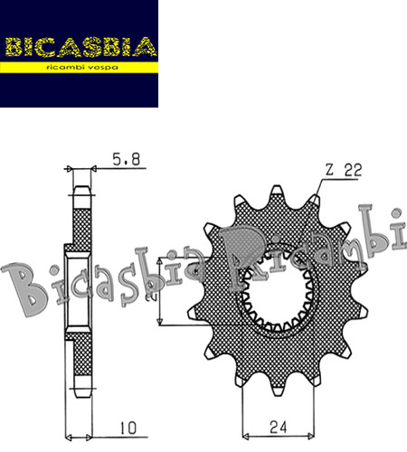 13356 transmission sprocket - 13356,