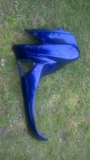 SUZUKI EPICURO UC 125 LEFT HAND LEG SHIELD PANEL BLUE Y REG