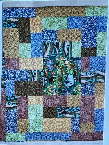 Complete quilt kit - kit, jungle