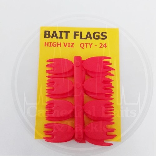 Bait flags red - -,