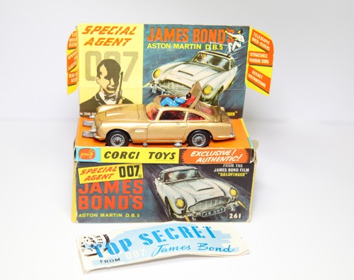 Corgi 261 james bond aston - corgi,