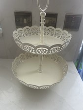 Laura Ashley white metal