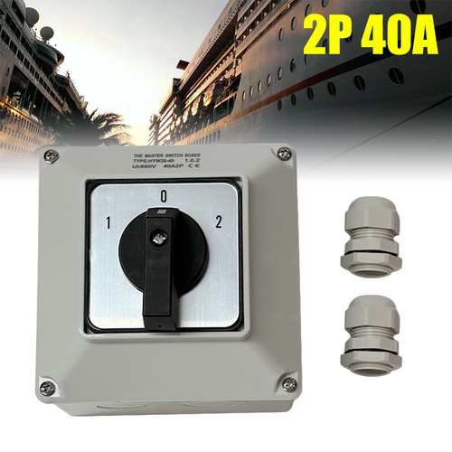 40amp pole enclosed change - 40amp,