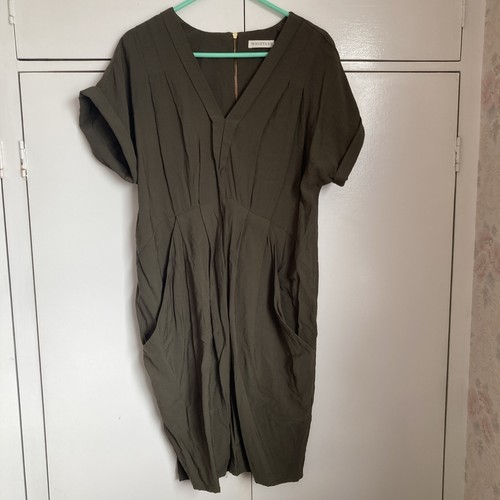 Whistles green dress size - green,