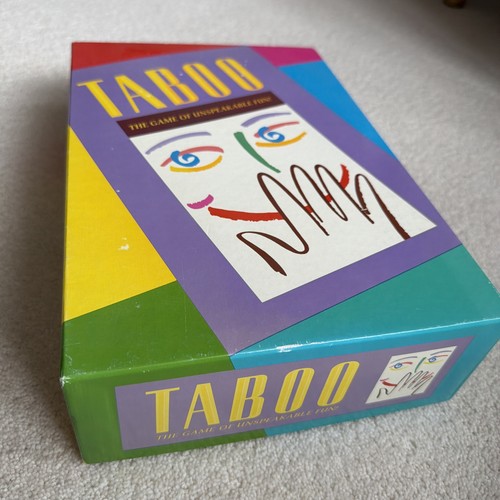 Games vintage 1990s taboo - games,