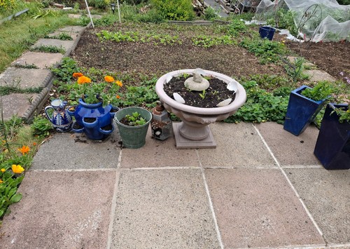 100 vintage paving slabs 2ft - vintage,