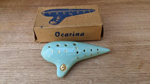 Old ceramic ocarina in - ,
