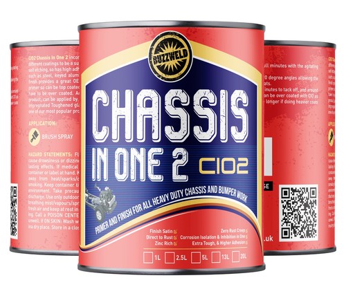 Chassis satin black one cio - chassis,