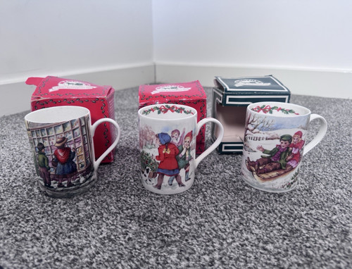 Ringtons christmas mugs 1991 - christmas,