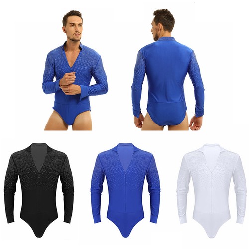 Men leotard ballroom - ballroom, bodysuit