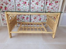 Vintage Bamboo Wicker Cane