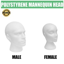 New polystyrene male - polystyrene, male/female