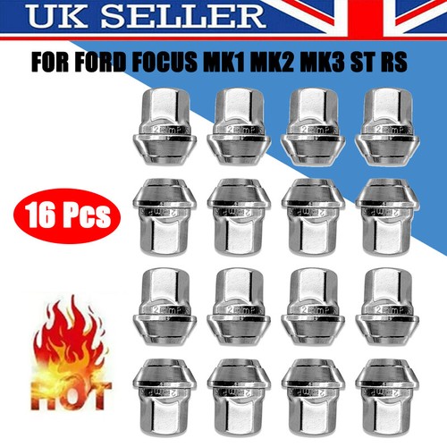 Alloy wheel nuts pcs fit - alloy, 16