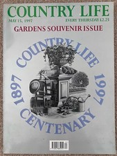 Country Life May 15, 1997 - Gardens Souvenir Issue & Chelsea Flower Show Feature