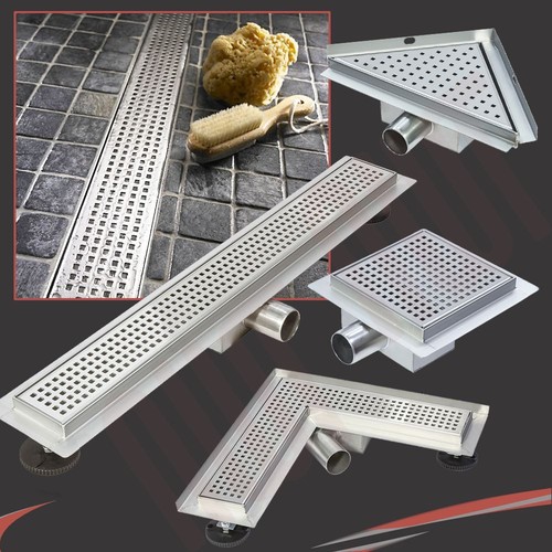 Stainless steel shower wetroom - steel,