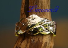 Tricky puzzle ring silver ring