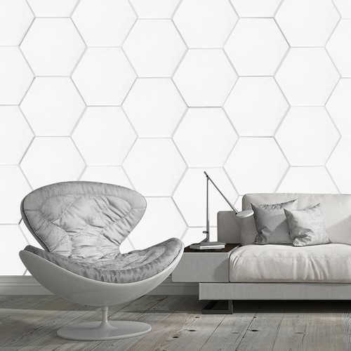 12pcs felt wall hexagon - 12pcs,