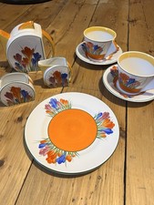 Full Clarice Cliff Yea For Two Set