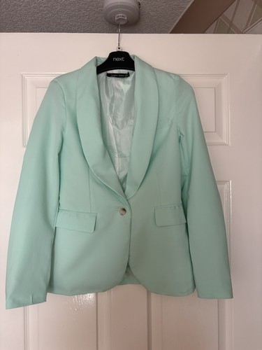 Mint green blazer - size, small