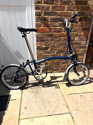 Brompton m6l folding bike - brompton,
