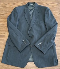 Men's business suit dark gray