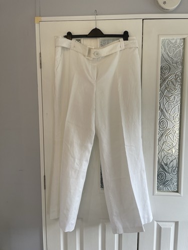 Ladies next white - white, linen