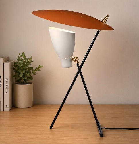 Modern tripod floor lamp brass - tripod,