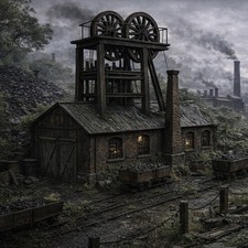 Mining building - mining, (oo