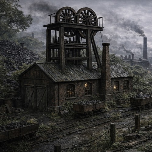 Mining building - (oo, gauge)