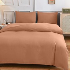 Plain Duvet Quilt Cover With