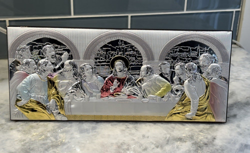 Vintage holy land last supper - vintage,