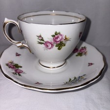 Vintage Colclough Pink & Green