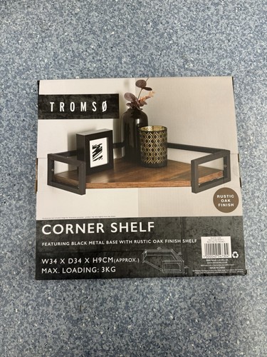 Floating corner shelf - floating, wall